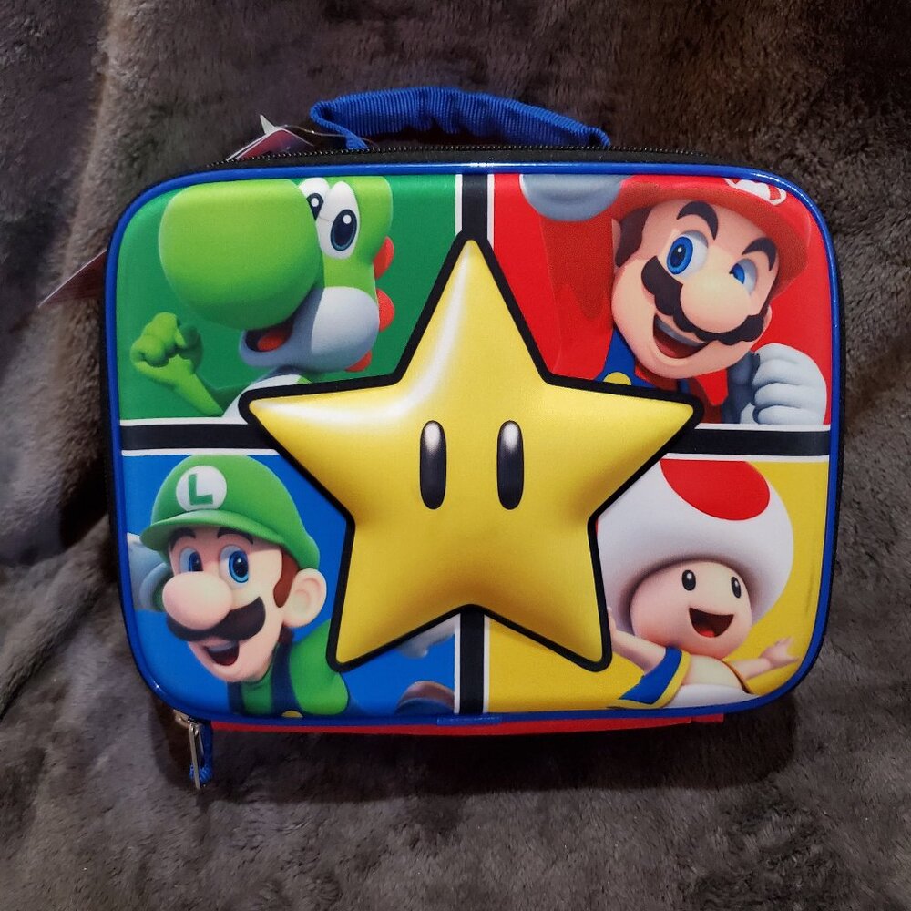 Nintendo SUPER MARIO Insulated Lunch Bag NEW